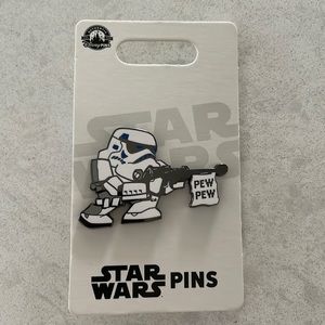 Collectible Disney Star Wars storm trooper pin